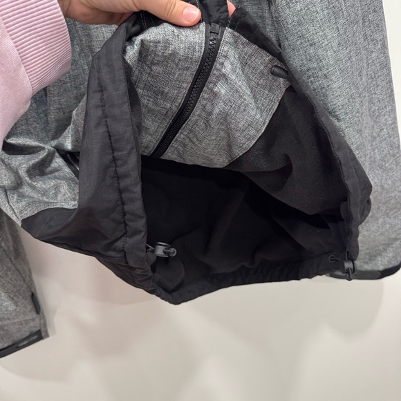 SuperDry Arctic Windcheater Hooded Jacket Gray Black X-Large - Picture 9 of 14